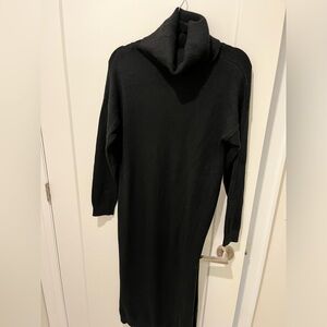 Uchuu turtleneck wool dress